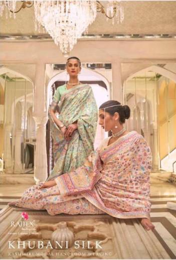 Khubrani Silk By Rajtex Weaving Silk Wedding Saree Collection